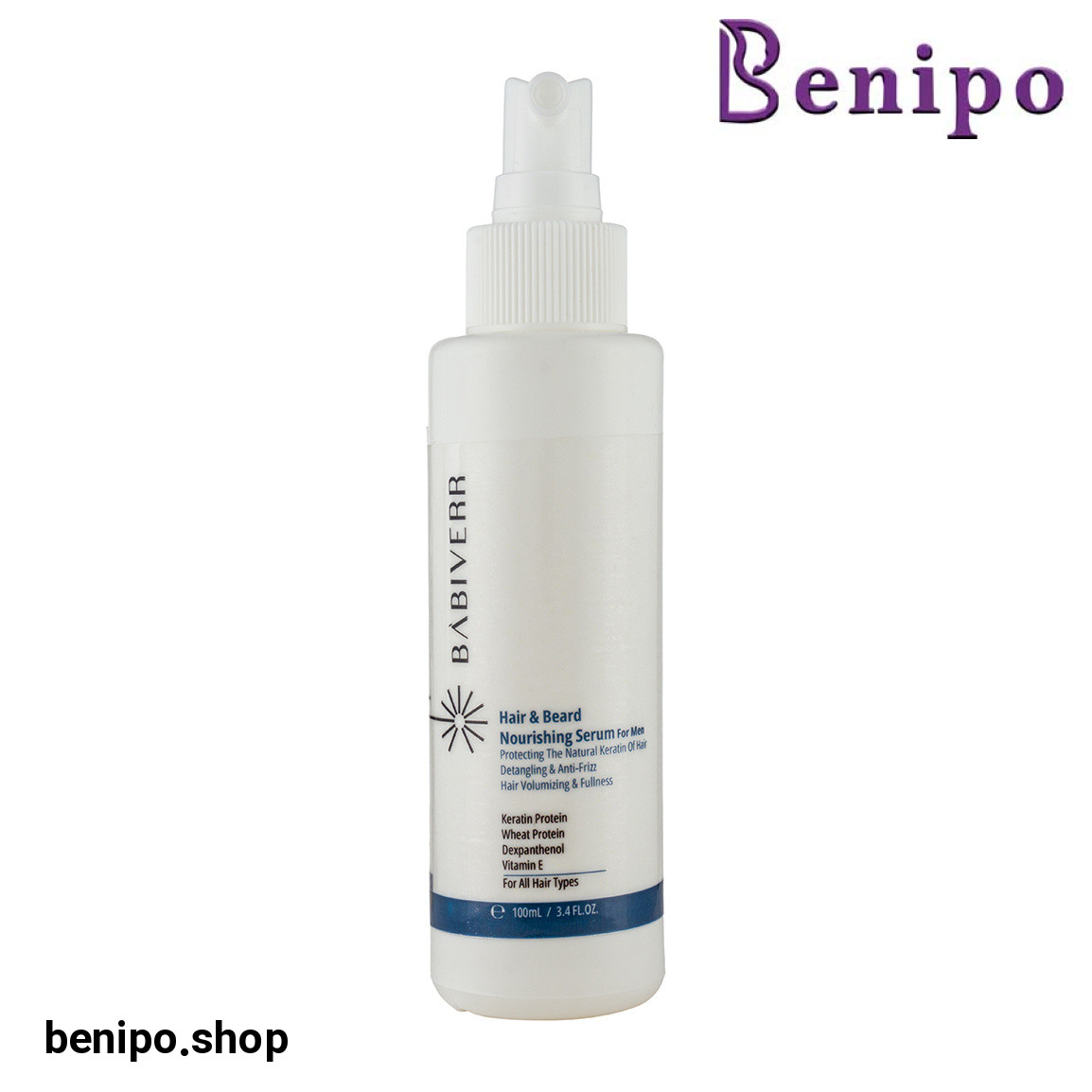 سرم تقویت کننده مو و ریش مدل پروتئین گندم مخصوص آقایان حجم 100 میلی لیتر