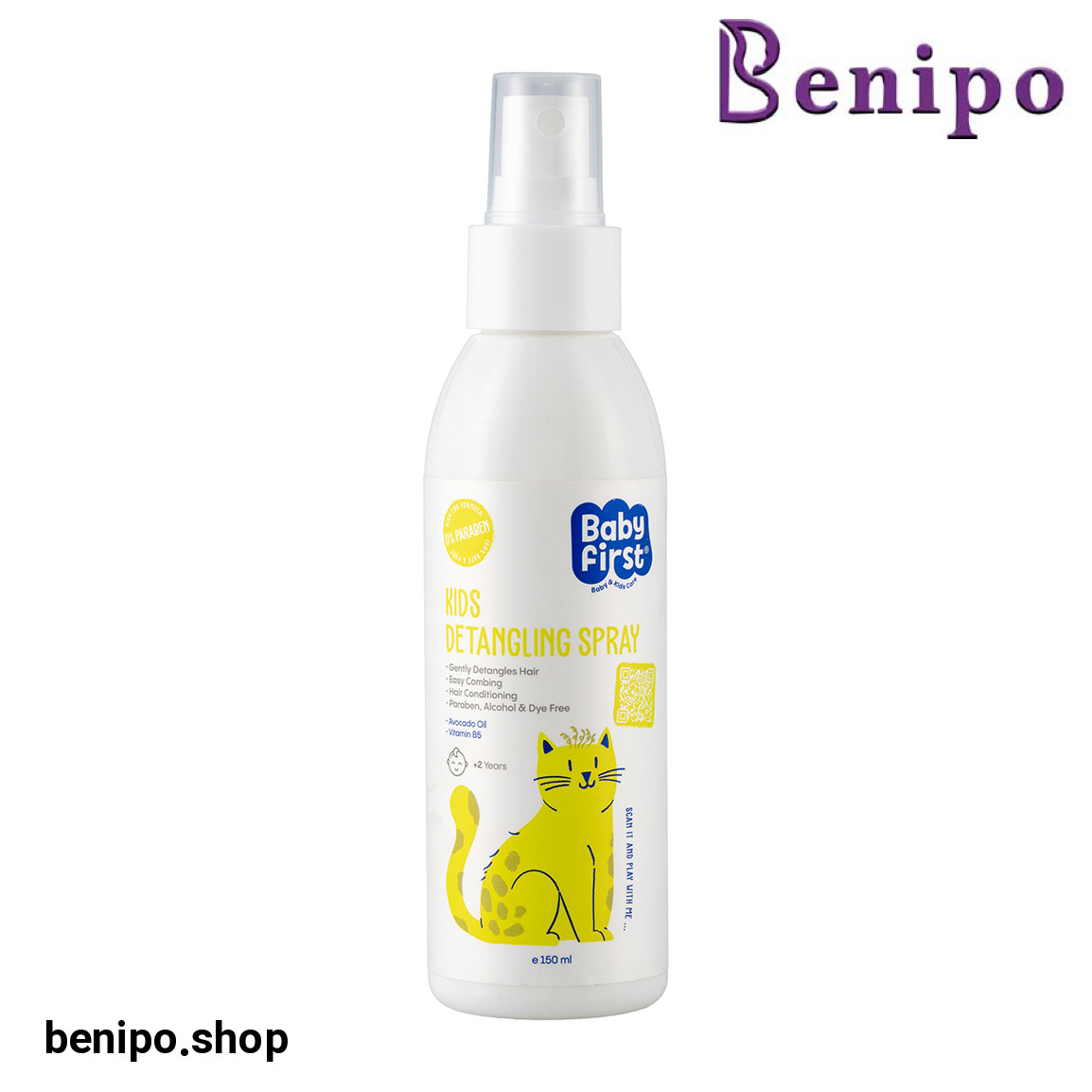 اسپری نرم کننده مو کودک 150 میل