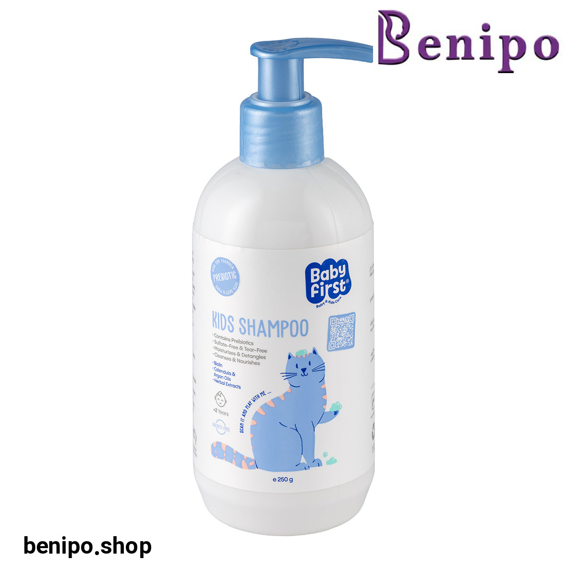 شامپو کودک حجم  250 گرم