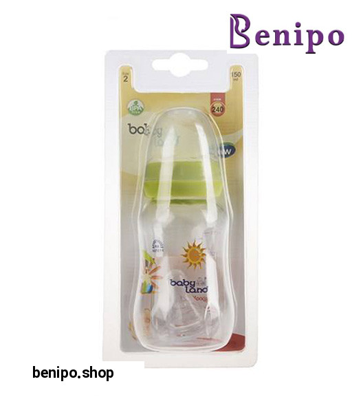 شیرخوری کلاسیک فندقی 150میل PP بسته بندی بلیستر مدل 240