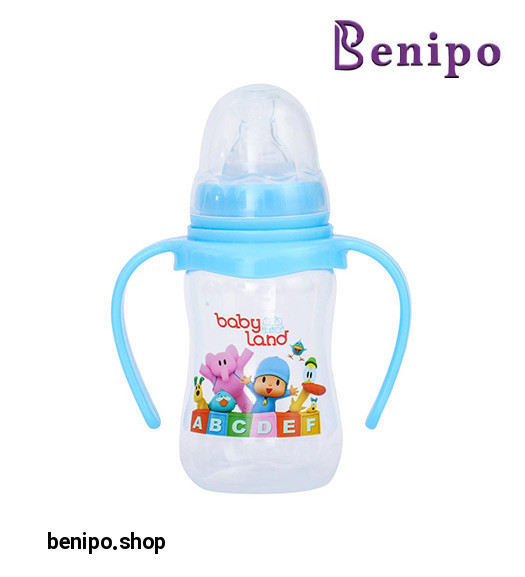 شیرخوری کلاسیک فندقی دسته دار 150میل PP آویز مدل 249