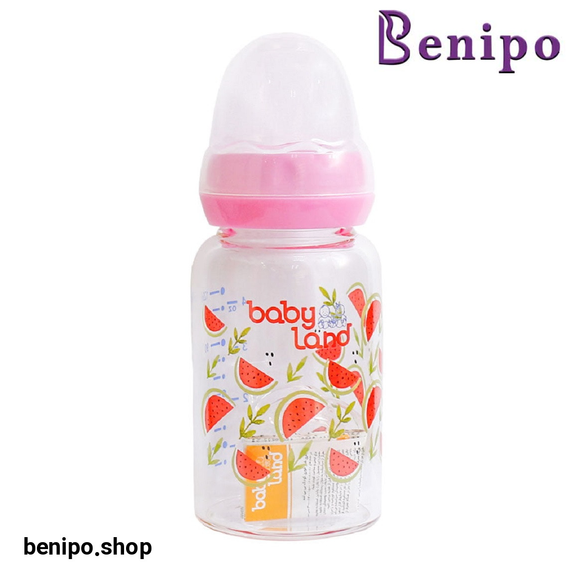 شیر خوری پیرکس کلاسیک ارتودنسی کد 439 رنگ صورتی حجم 120 میلی لیتر