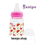 شیشه شیرخوری فاقد BPA کد 436 حجم 120 میل ارسال با رنگ رندوم