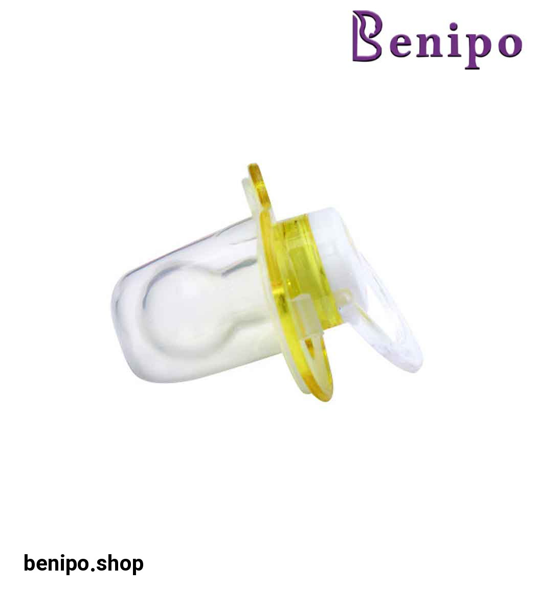 پستانک کلاسیک پشت چاپ درب دار دسته دار وکیوم شماره 132