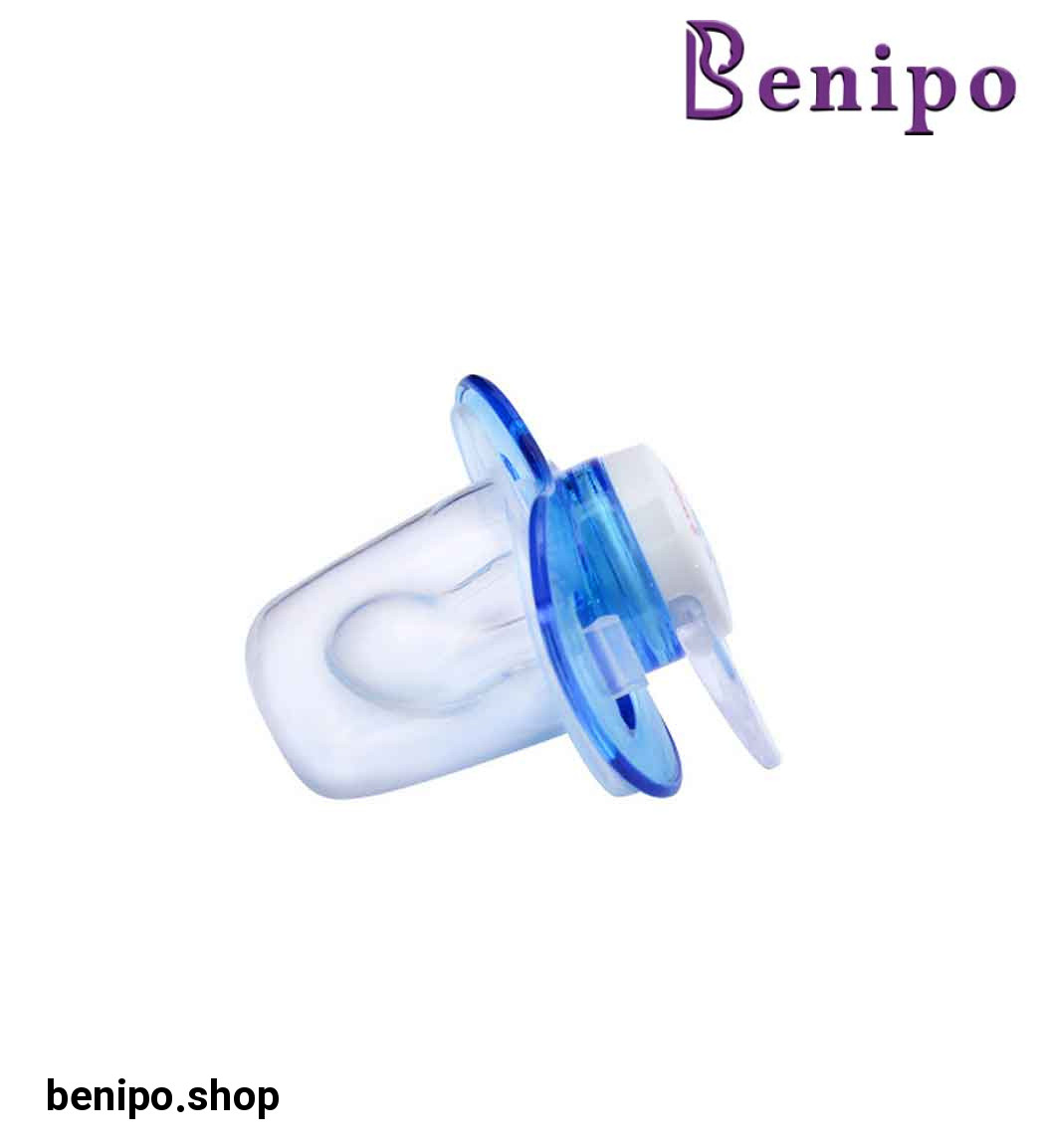 پستانک ارتودنسی پشت چاپ دربدار دسته دار وکیوم شماره 1-130