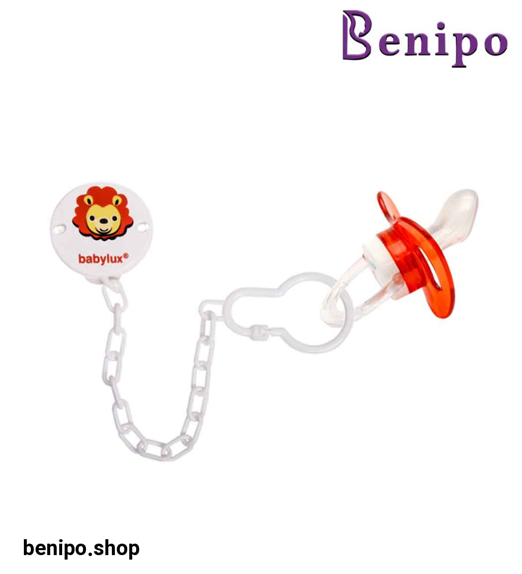 پستانک ارتودنسی پشت چاپ با زنجیر-96