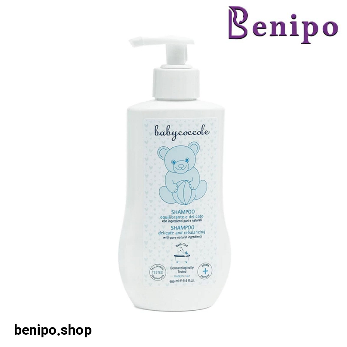 شامپو سر کودک Gentle حجم 400 میلی لیتر