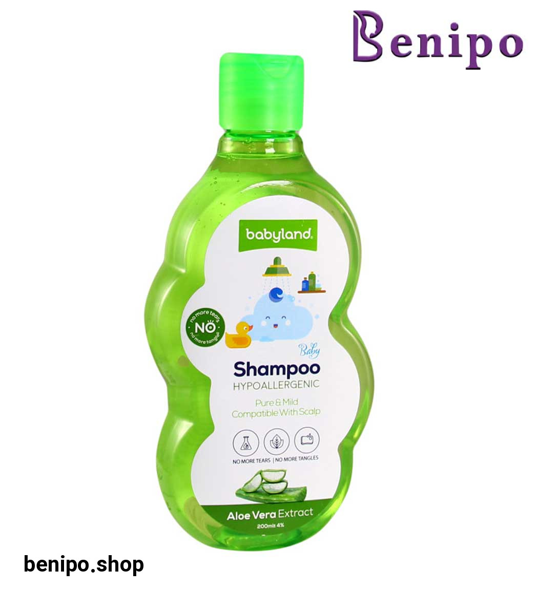 شامپو بچه ضد آلرژی حاوی عصاره آلوئه ورا 200ميل