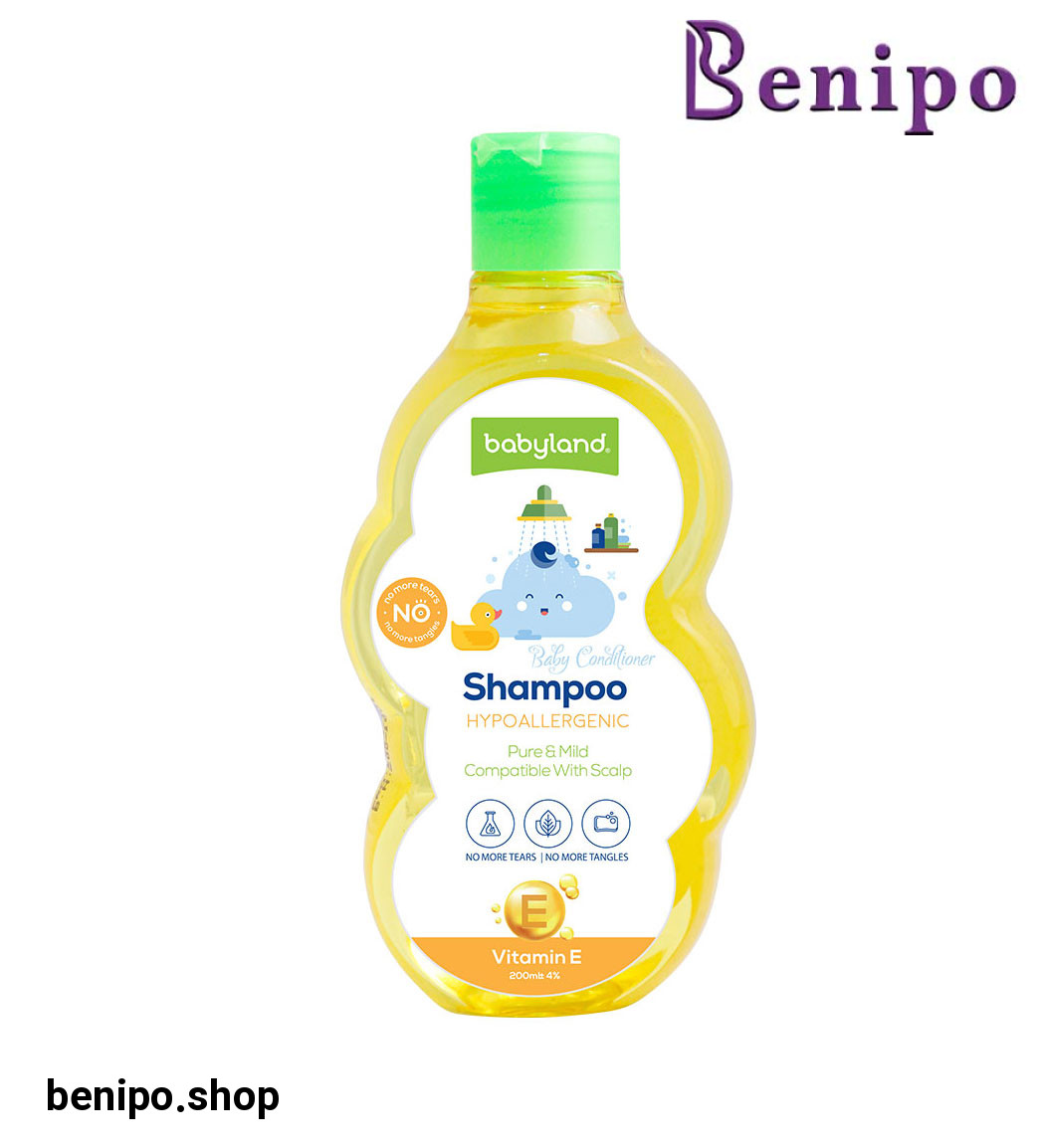 شامپو بچه ضد آلرژی حاوی ویتامین حجم 200میل