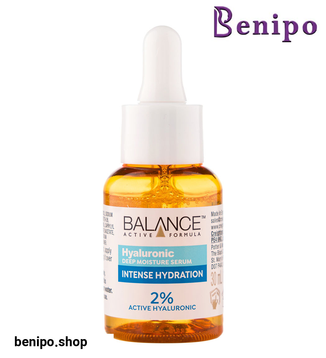 سرم هیالورونیک اسید فاقد الکل و پارابن 2 درصد بسته بندی جدید حجم 30 میل