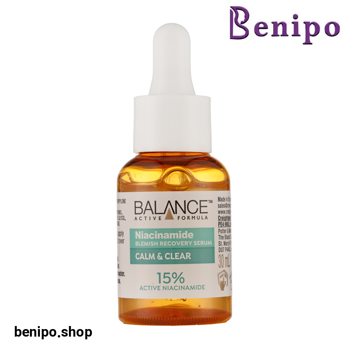 سرم نیاسینامید 15 درصد 30 میلی لیتر