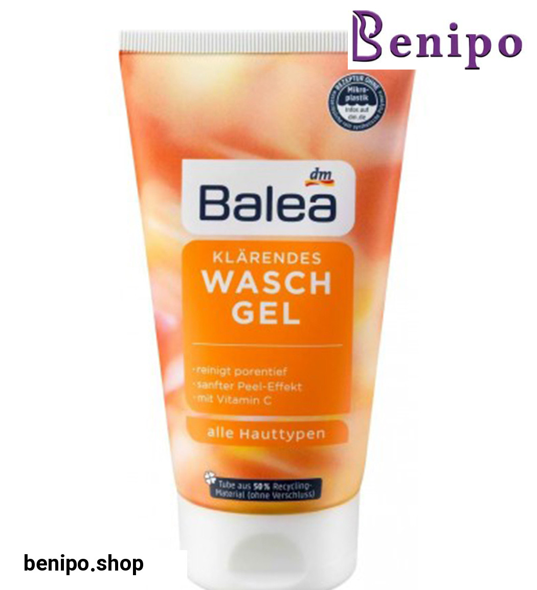 ژل شستشوی صورت روشن کننده و ضد لک ویتامین سی حجم 150 میل