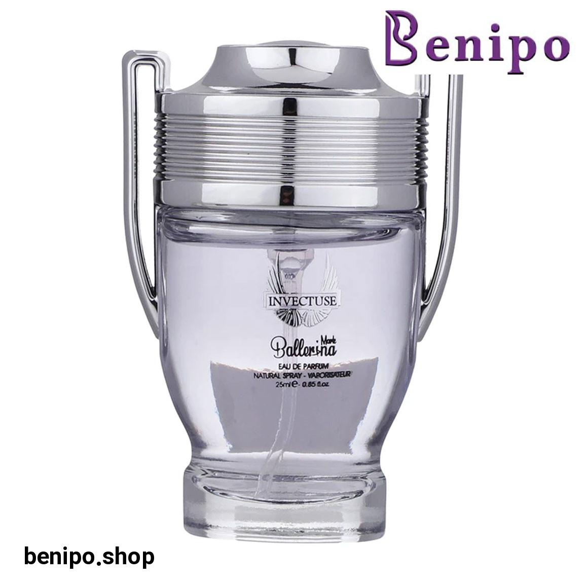 عطر جیبی مردانه مدل Invectuse حجم 25 میلی لیتر