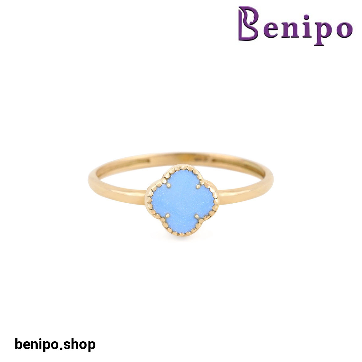 انگشتر طلا مدل ونکلیف گوارسه سایز53