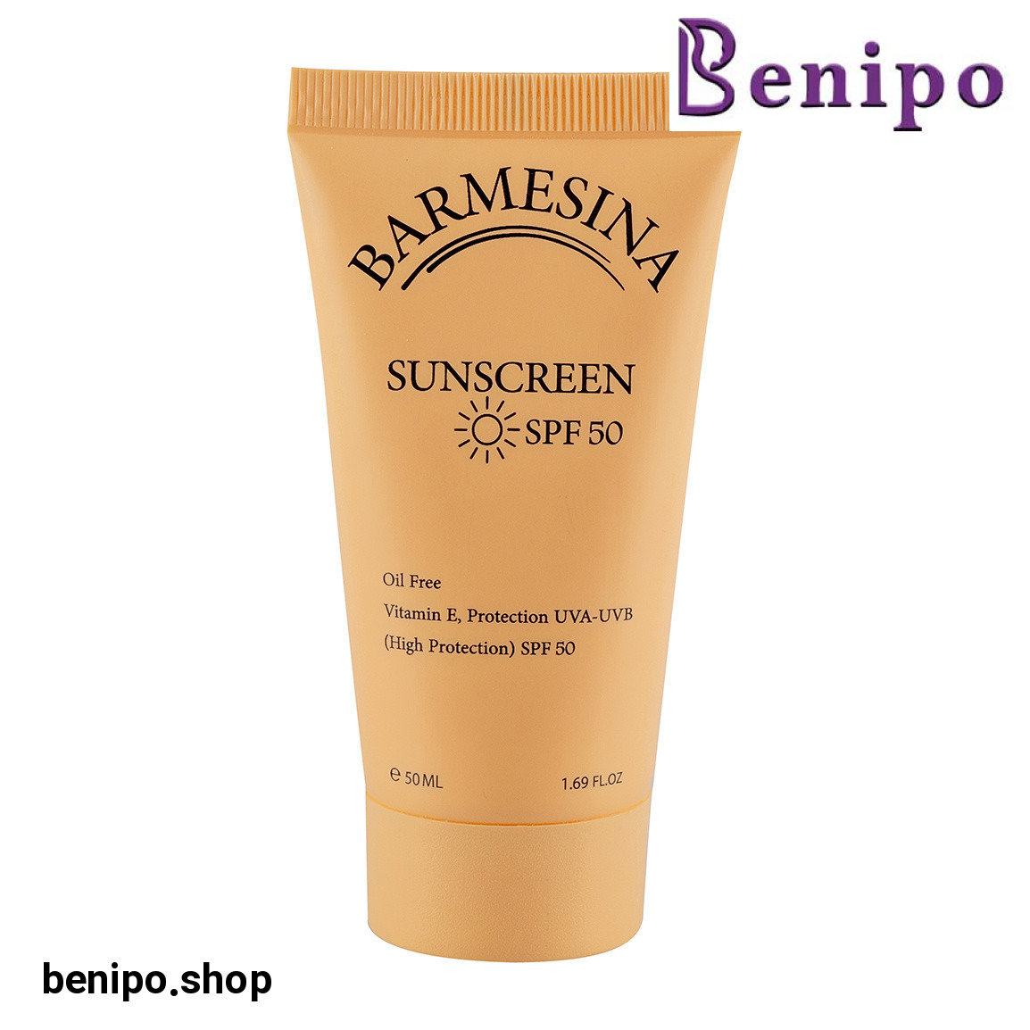 کرم ضد آفتاب بی رنگ با SPF50 مدل 01 مناسب پوست چرب حجم 50 میلی لیتر