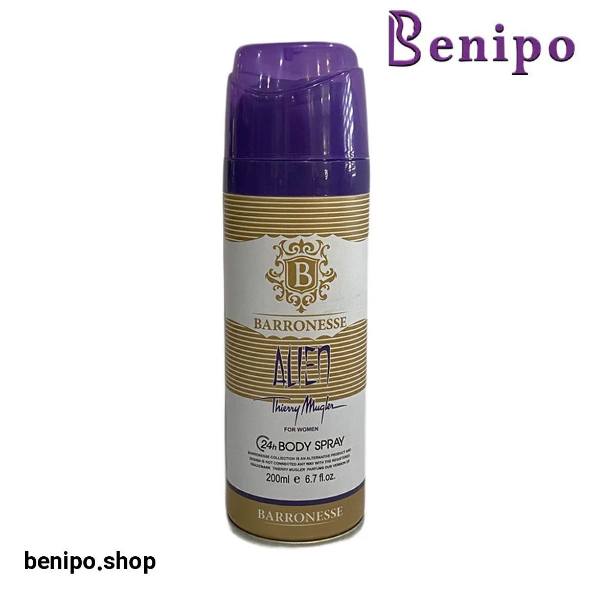 اسپری بدن زنانه مدل Alien حجم 200 میلی لیتر