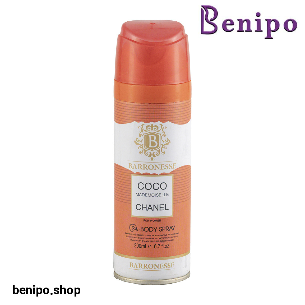 اسپری بدن زنانه مدل&nbsp;Coco Chanel حجم 200 میلی لیتر