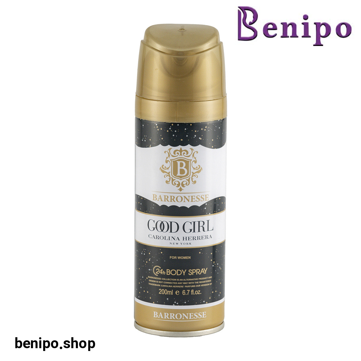 اسپری بدن زنانه مدل Good Girl حجم 200 میلی لیتر