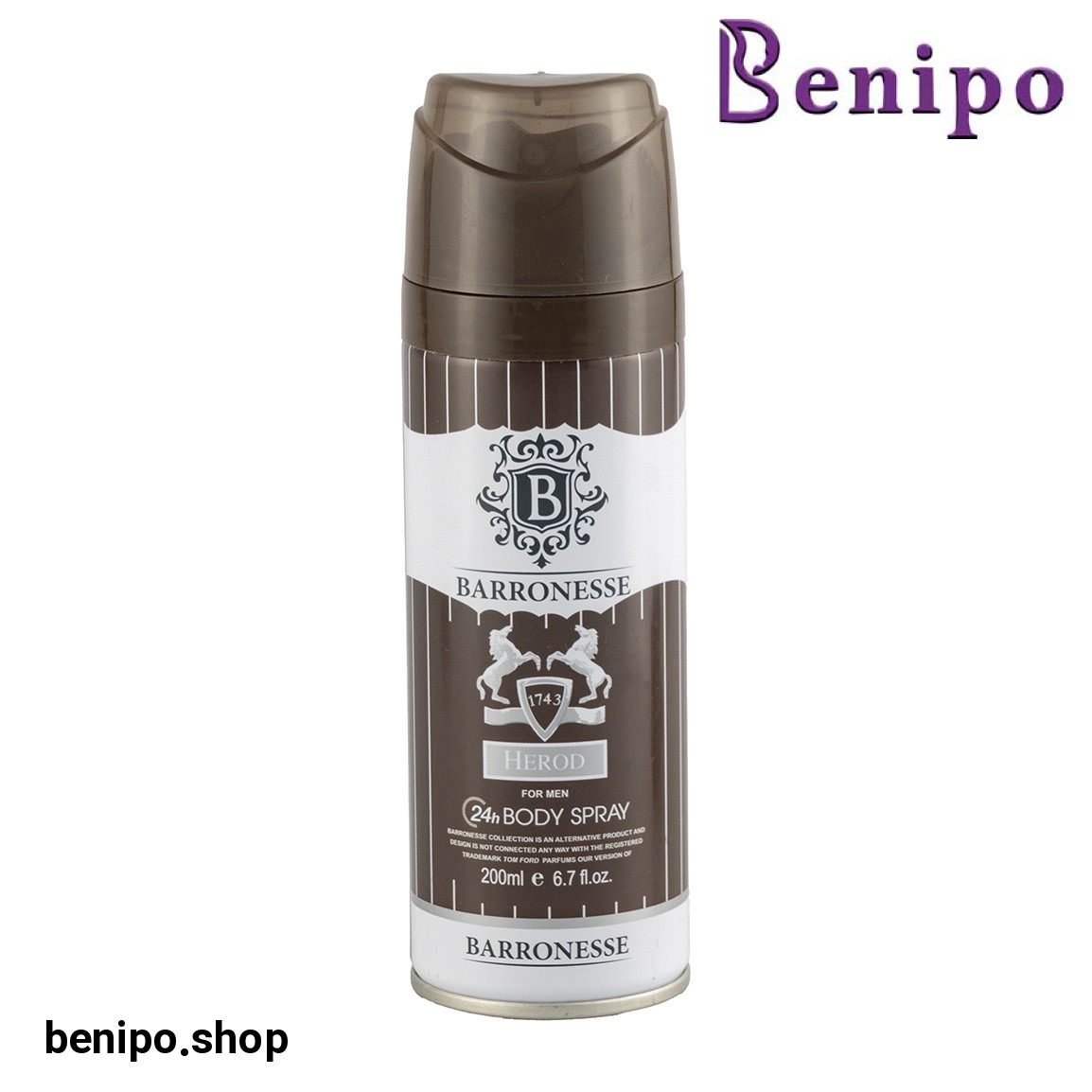 اسپری بدن مردانه مدل Herod حجم 200 میلی لیتر