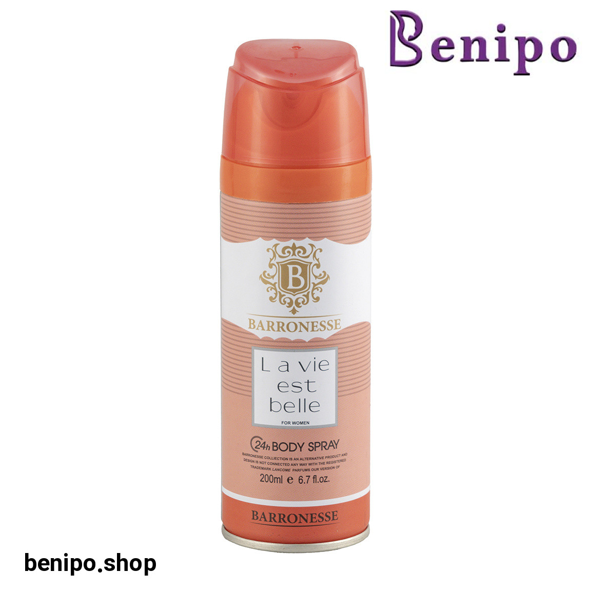اسپری بدن زنانه مدل La Vie Est Belle حجم 200 میلی لیتر