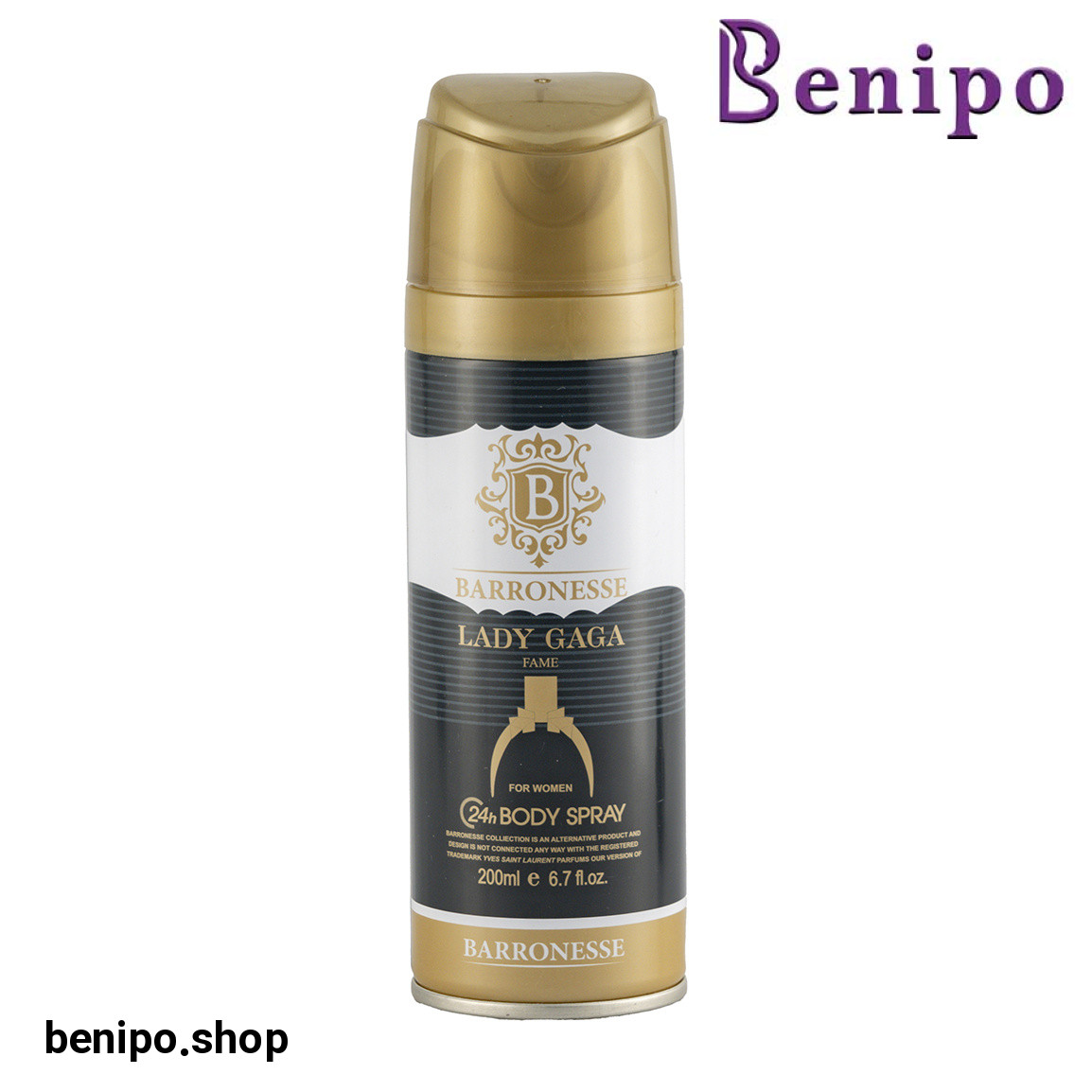 اسپری زنانه مدل Lady Gaga حجم 200 میلی لیتر