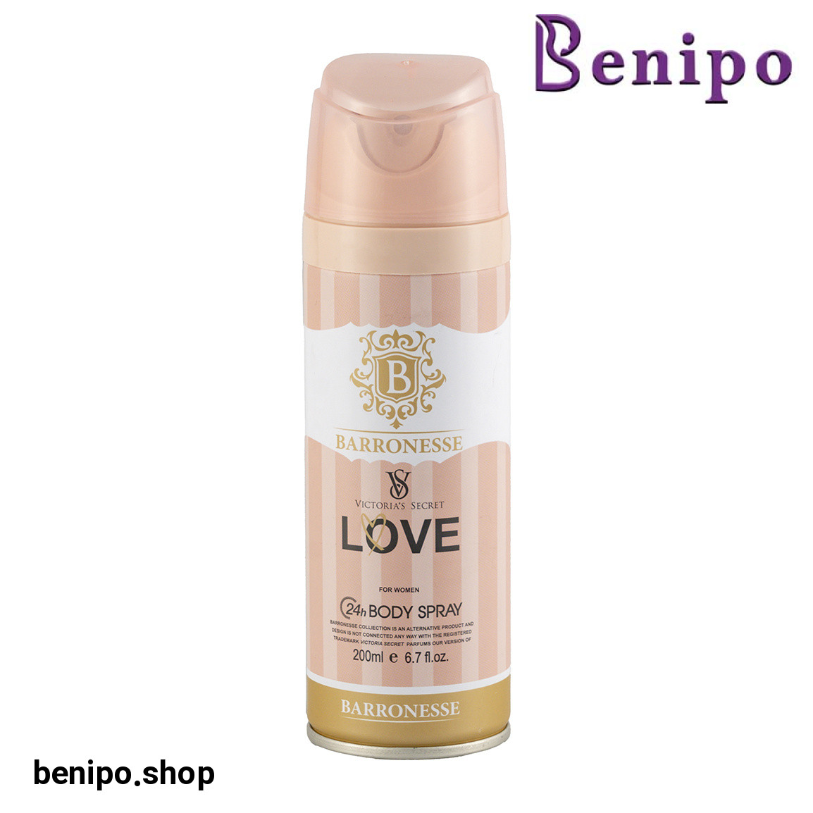 اسپری بدن زنانه مدل Love حجم 200 میلی لیتر