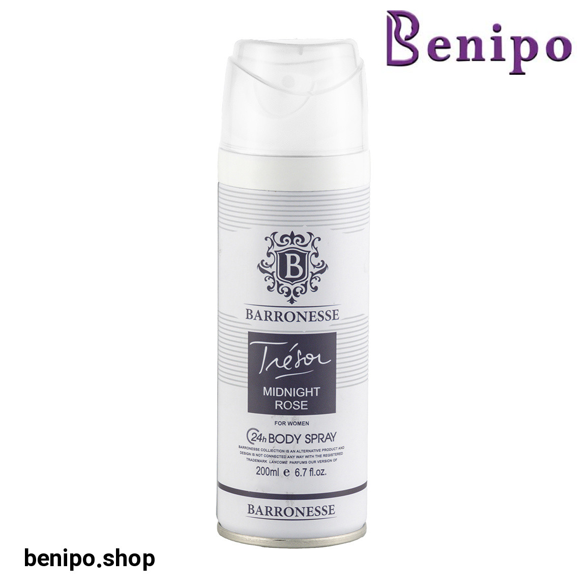 اسپری بدن زنانه مدل Midnight Rose حجم 200 میلی لیتر