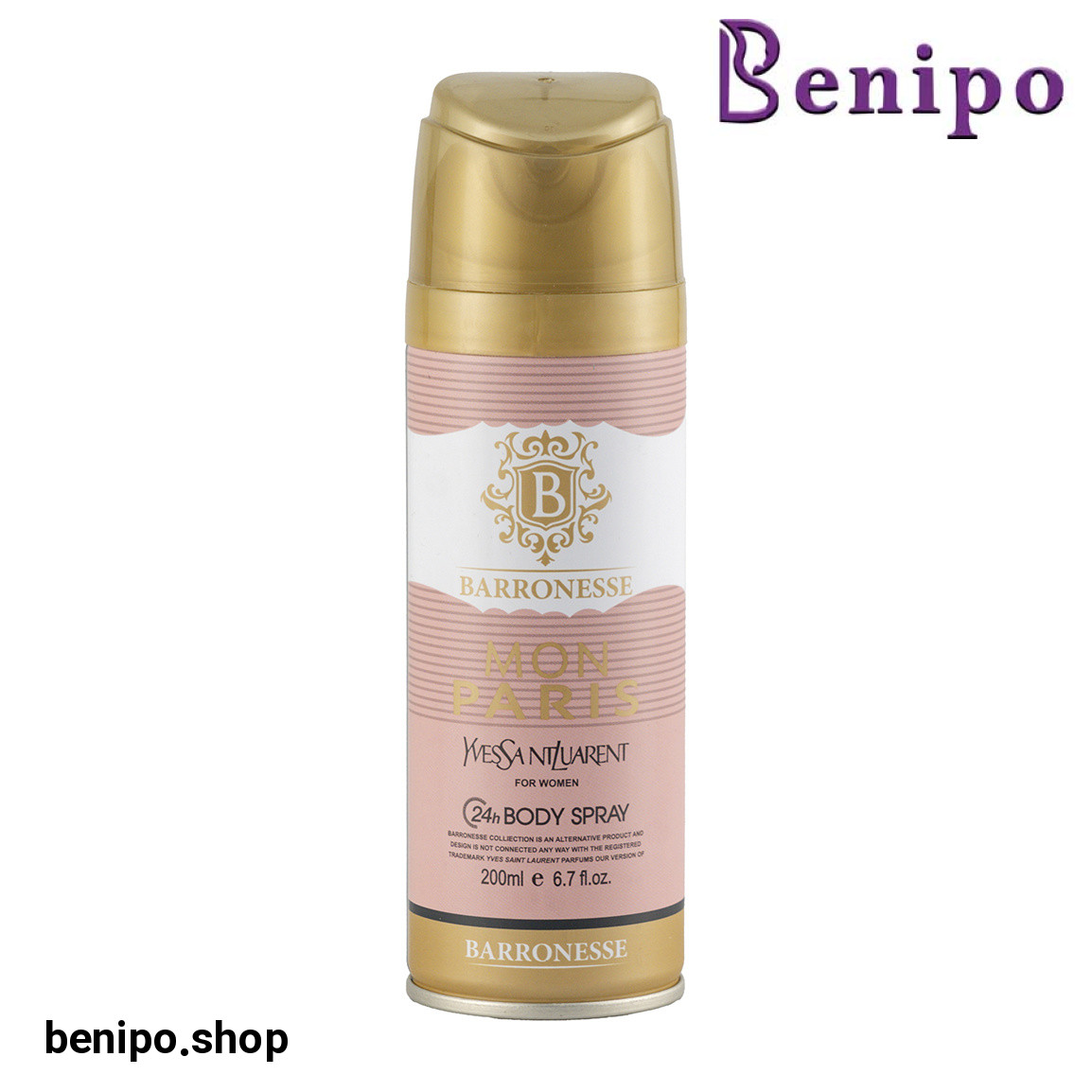 اسپری بدن زنانه مدل Mon Paris حجم 200 میلی لیتر