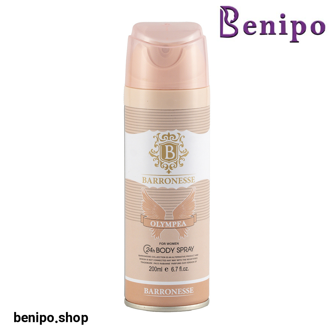 اسپری بدن مدل Olympea حجم 200 میلی لیتر