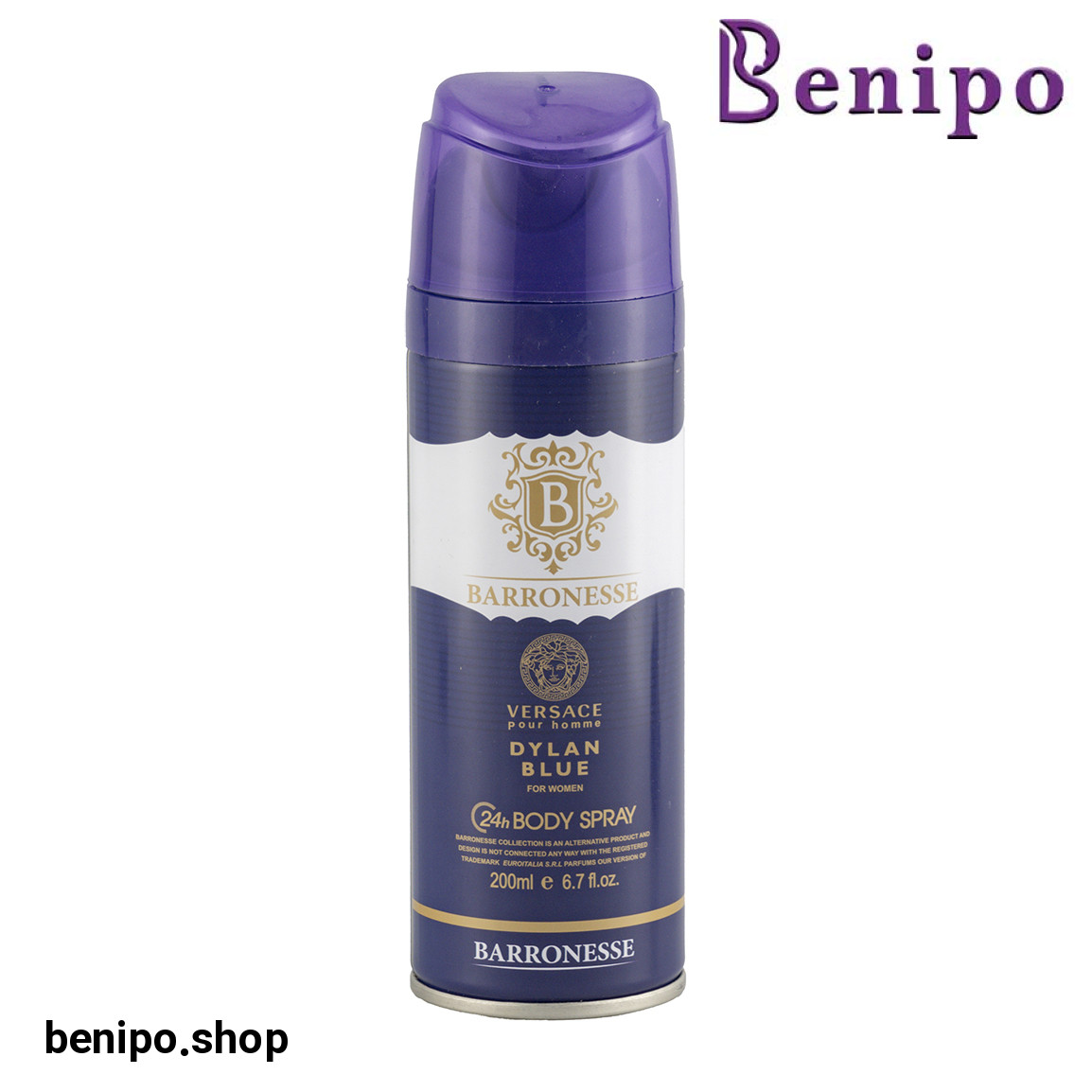 اسپری بدن زنانه مدل Versace حجم 200 میلی لیتر