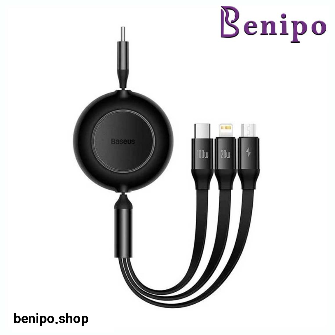 کابل شارژ چندکاره مدل Bright Mirror ll CAMJ010201