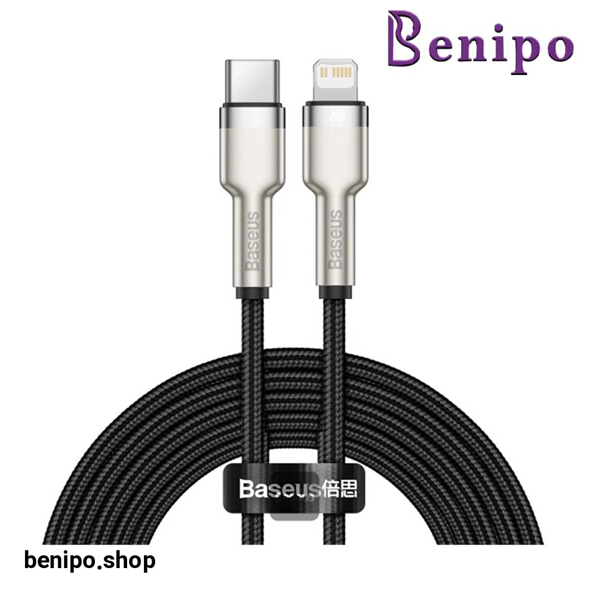 کابل شارژ سریع USB-C به لایتنینگ مدل Cafule Series Metal طول دو متر