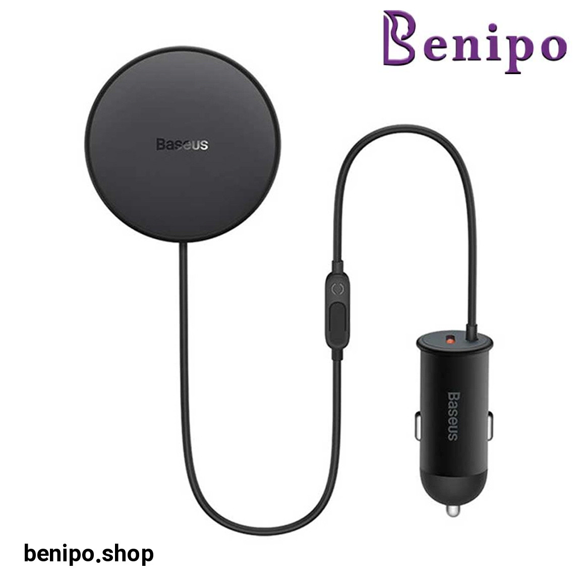 هولدر و شارژر بی سیم ماشین مدل CW01