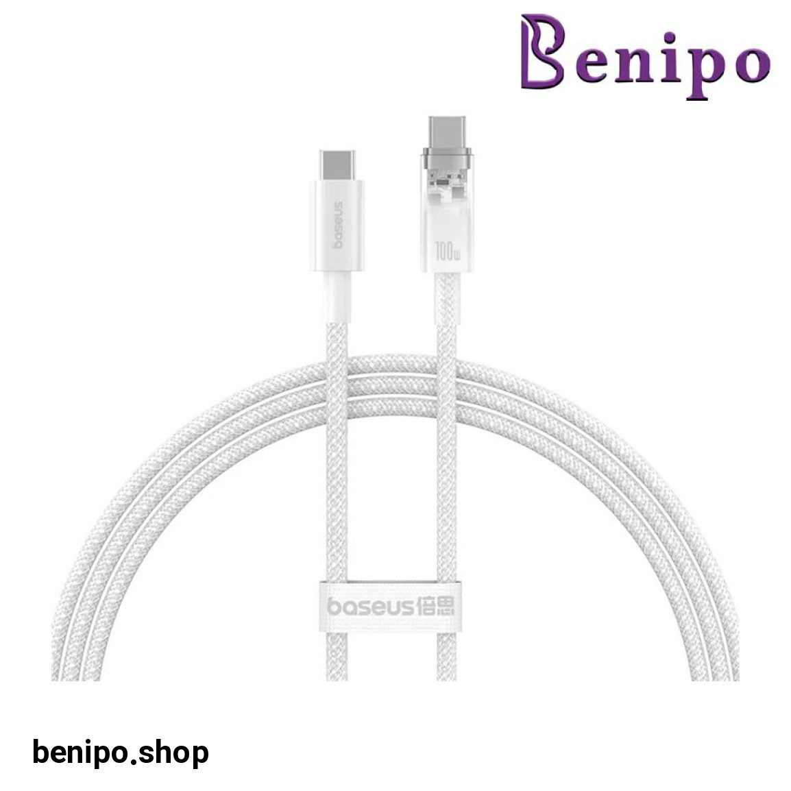 کابل شارژ سریع USB C به USB C مدل Explorer Series 100W طول 2 متر