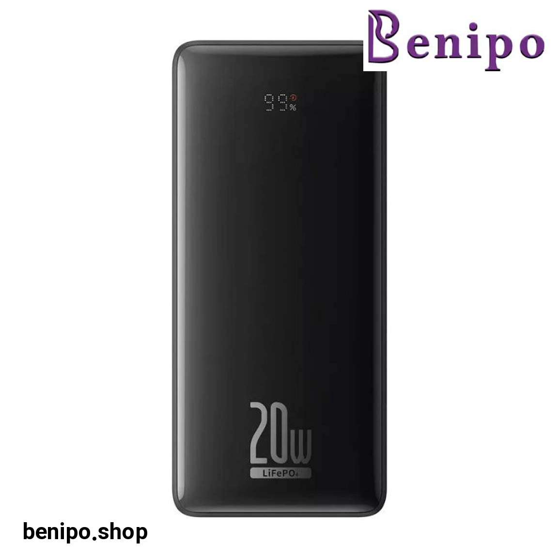 پاوربانک مدل LiFe PO4 P10071000113-00 ظرفیت 18400 میلی آمپر ساعت و توان 20W