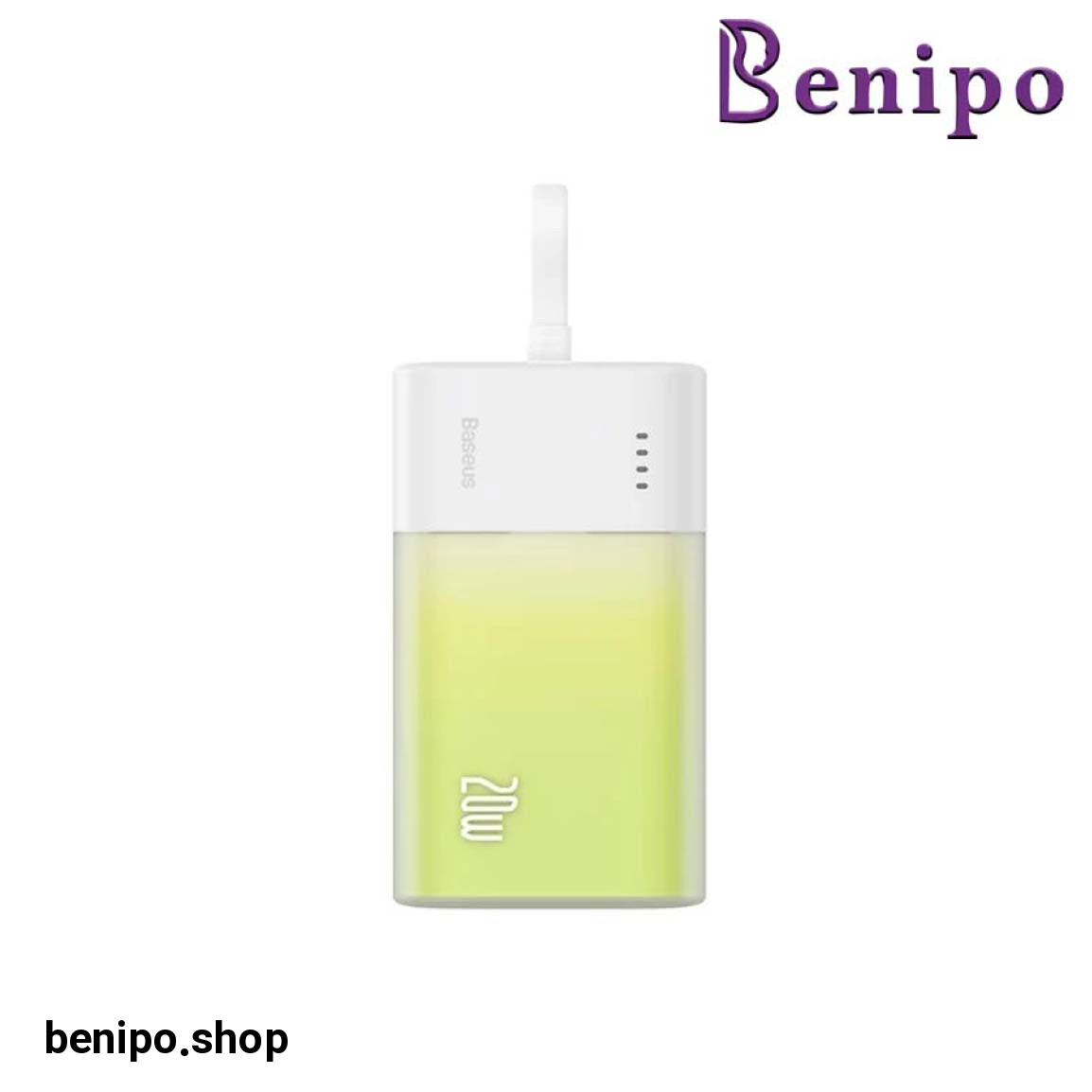 پاوربانک مدل Popsicle P10055601613-00 ظرفیت 5200 میلی آمپر ساعت و توان 20W