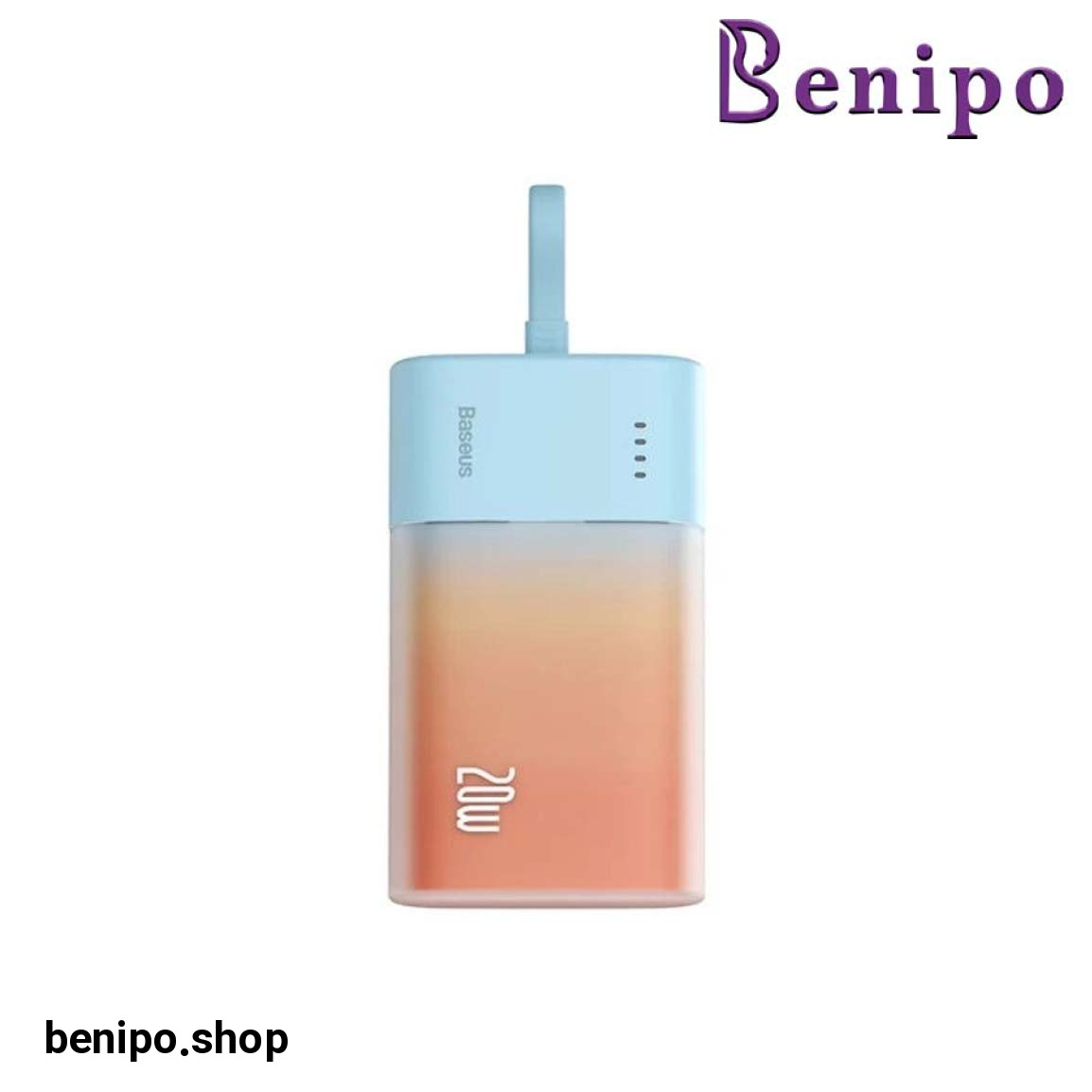 پاوربانک مدل Popsicle P10055601713 ظرفیت 5200 میلی آمپر ساعت و توان 20W