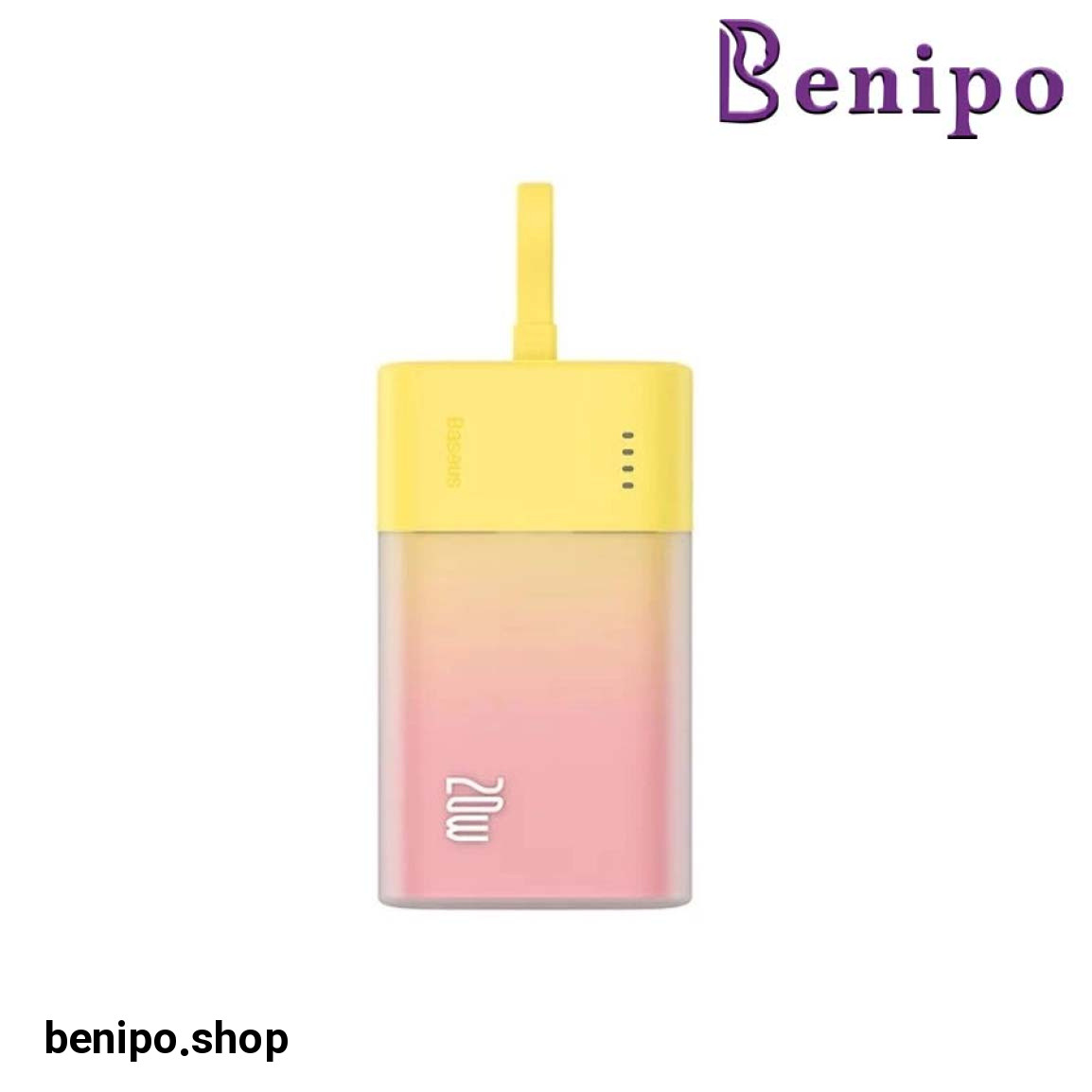 پاوربانک مدل Popsicle P10055601Y13-00 ظرفیت 5200 میلی آمپر ساعت و توان 20W