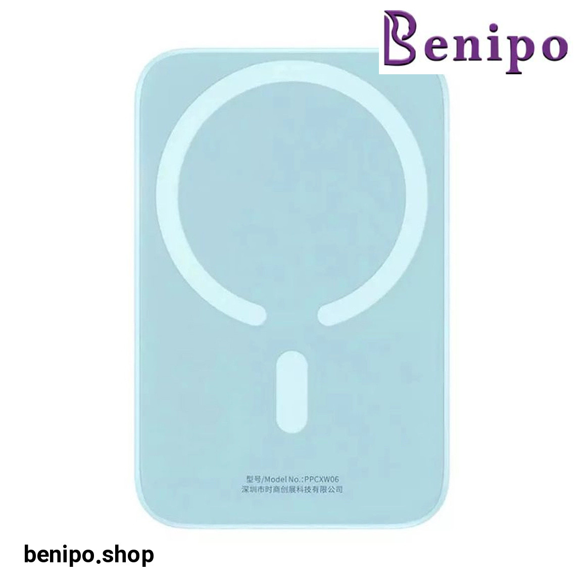 پاوربانک مغناطیسی مدل PPCX130003 ظرفیت 6000 میلی آمپر ساعت