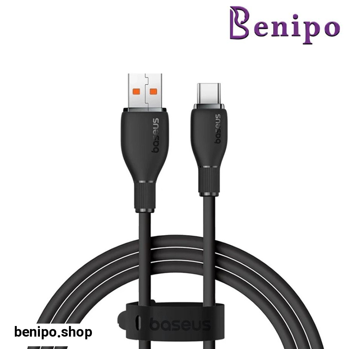 کابل شارژ سریع USB-A به USB-C مدل Pudding P10355703111-B1