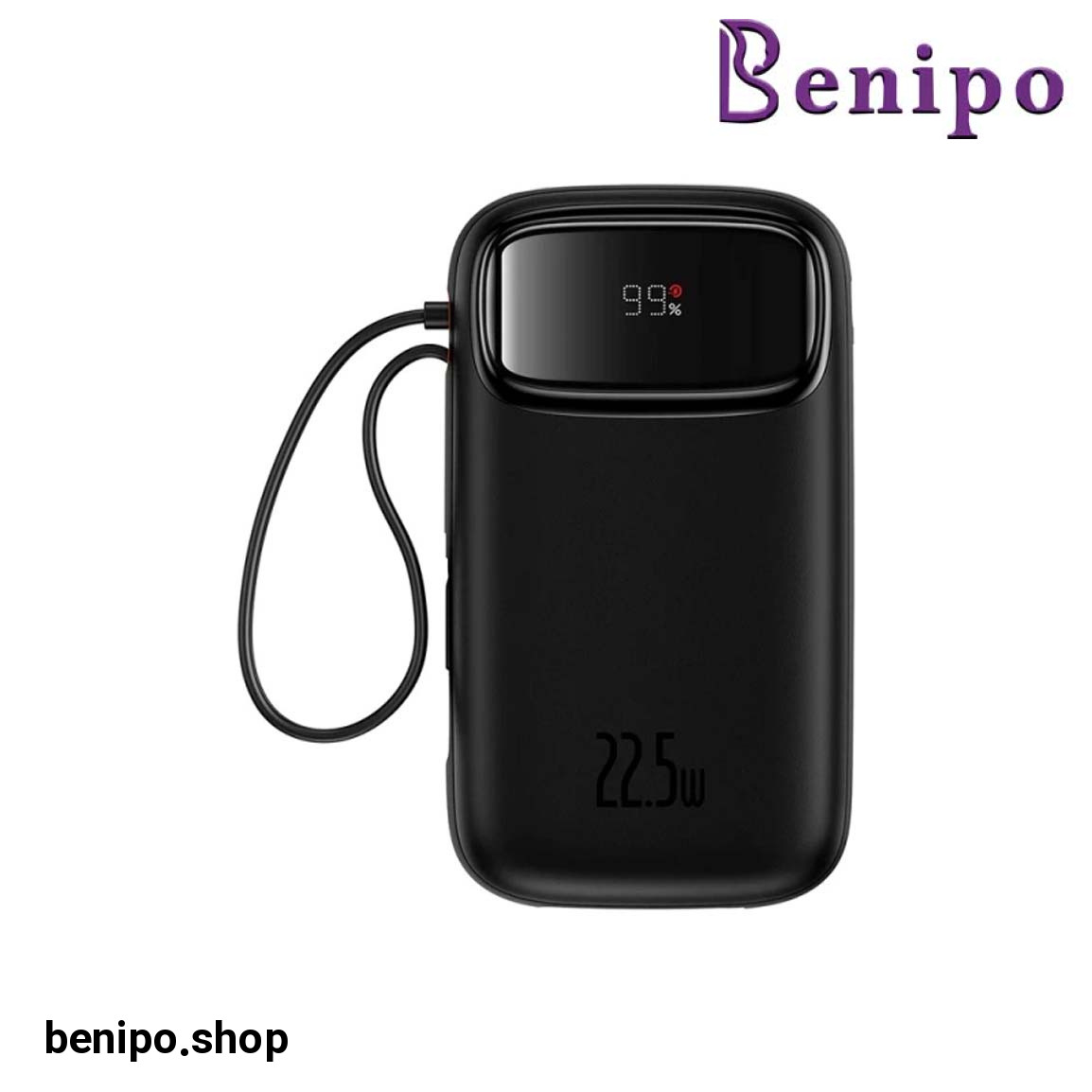 پاوربانک مدل Qpow2 P10055003113-00 ظرفیت 10000mAh و توان 22.5W