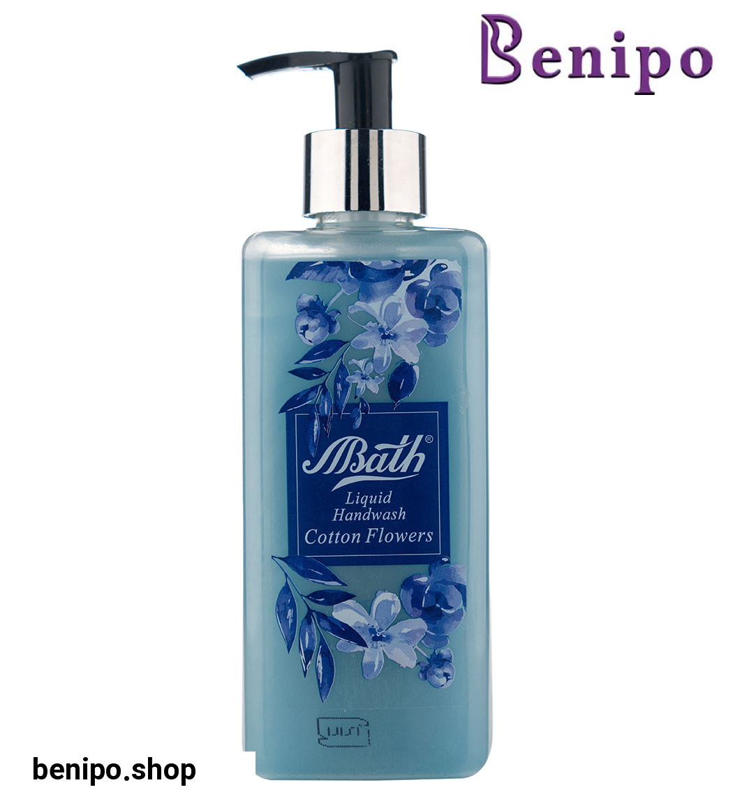 مایع  دستشویی  گلهای  پنبه  ای