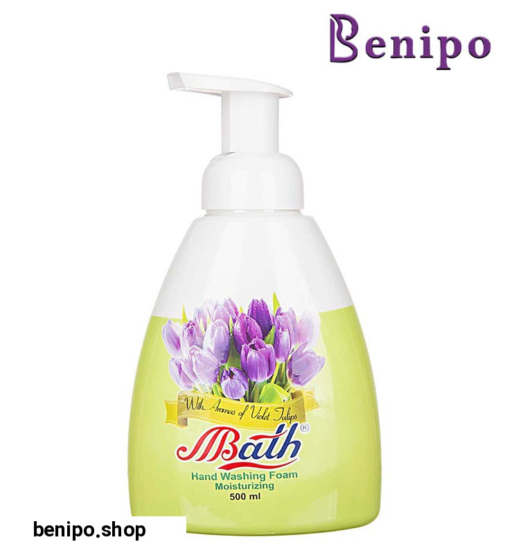 فوم دستشویی گلهای بهاری