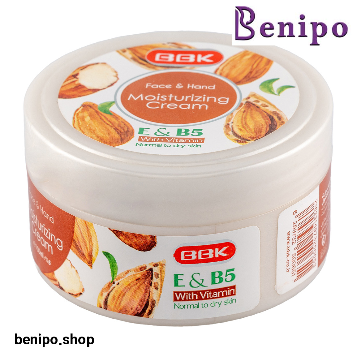 کرم کاسه ای بادام 100میل