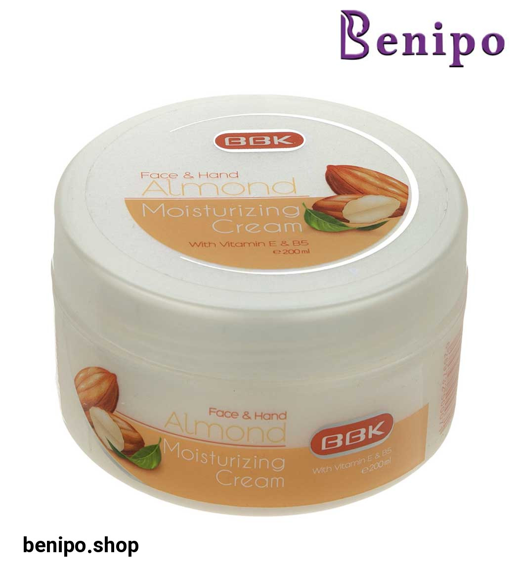 کرم مرطوب کننده کاسه ای با رایحه بادام 200میل