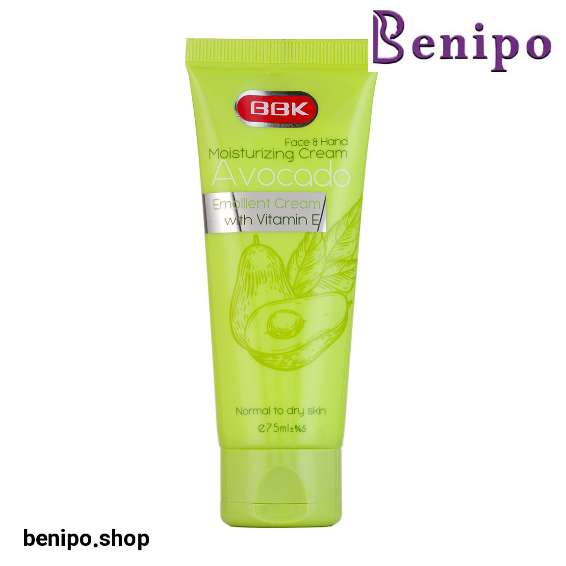 کرم مرطوب کننده تیوپی حاوی روغن آووکادو 75میل