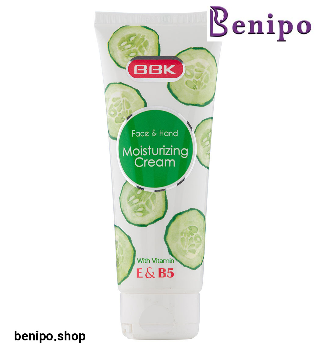 کرم مرطوب کننده تیوپی با رایحه خیار 75میل با آمبولانژ جدید