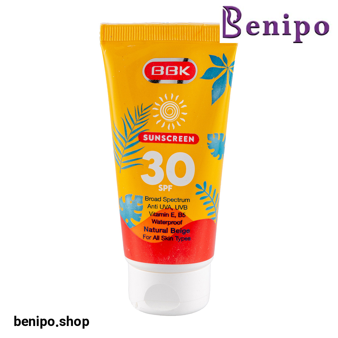 ضد آفتاب رنگی حاوی Spf30 مناسب انواع پوست حجم 50میل