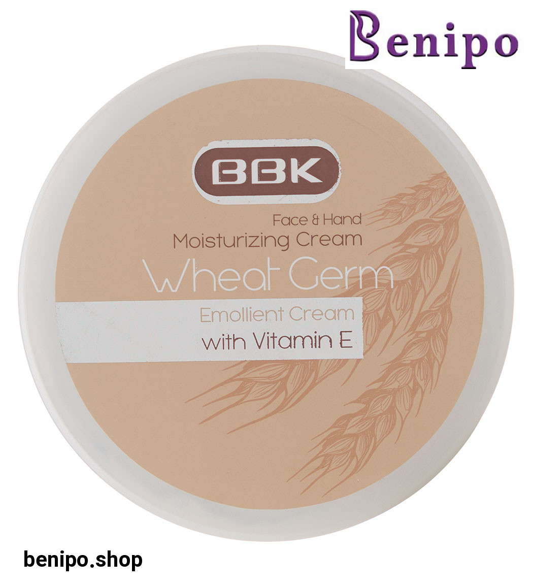 کرم مرطوب کننده کاسه ای حاوی روغن جوانه گندم 100میل