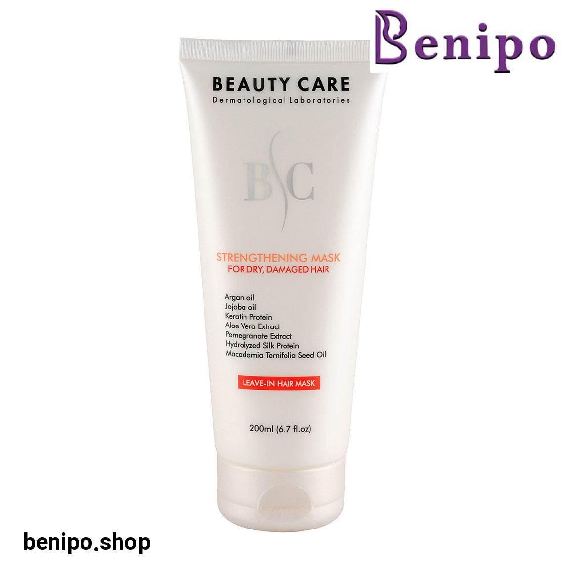 ماسک مو تقویت کننده مناسب مو خشک و آسیب دیده بدون آبکشی حجم 200 میلی لیتر